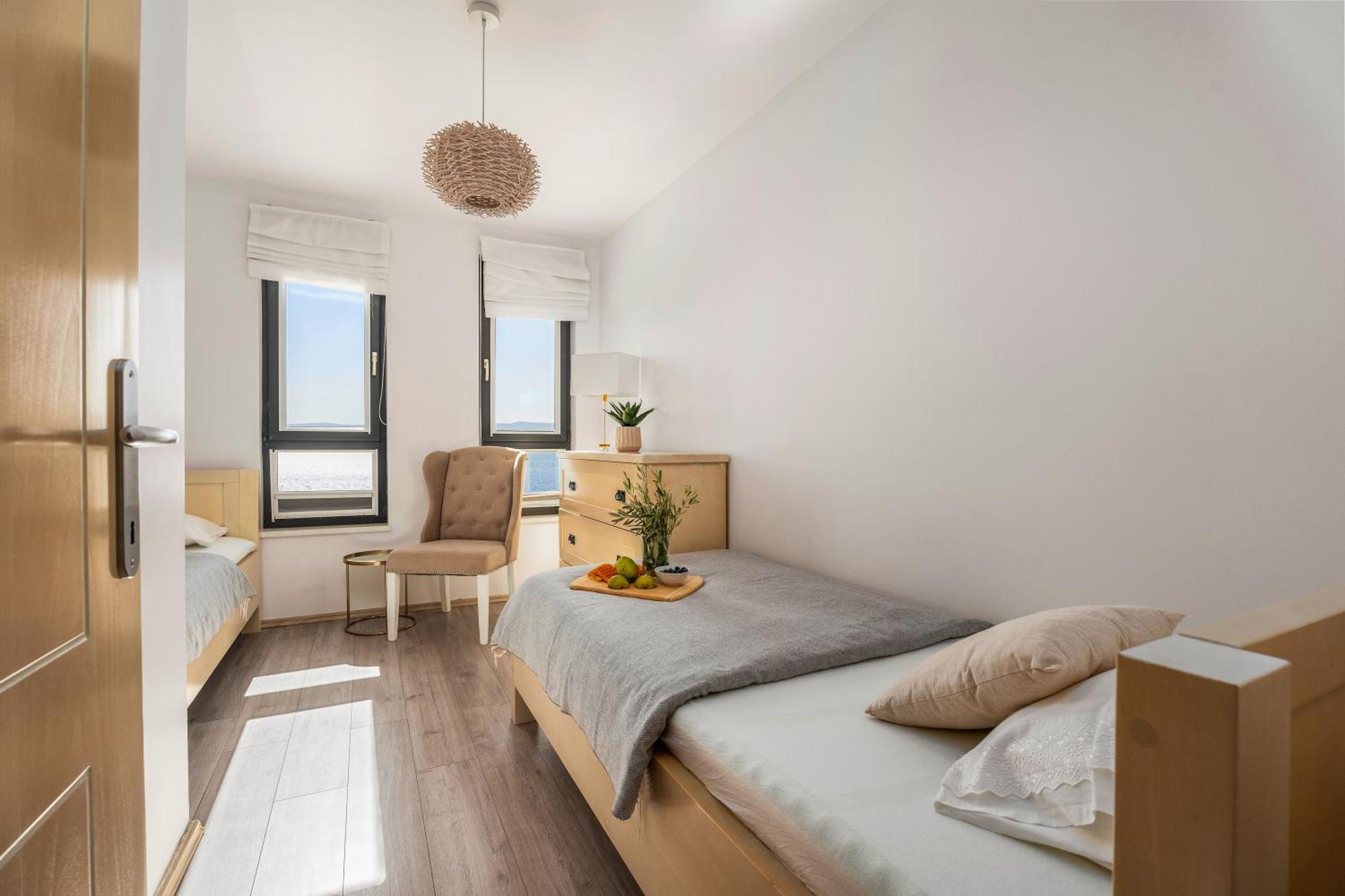 Villa Allegra With 32Msq Heated Pool, 300M Far From Sandy Beaches, Open Sea View Omiš Eksteriør bilde